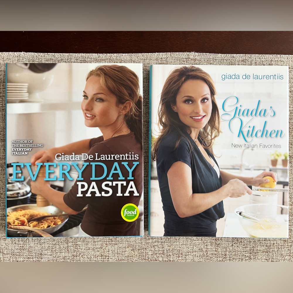 Giada De Laurentiis Cookbooks - Set of 2